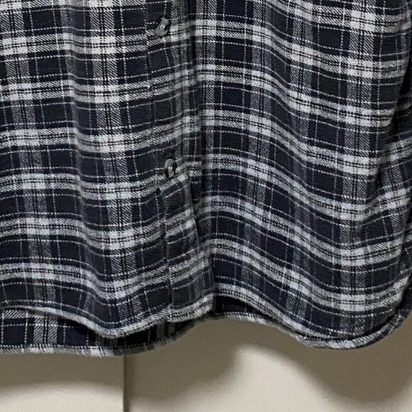 Hey Man, Pure Comfort, long sleeve, button-down plaid flannel shirt, size L - Picture 6 of 9